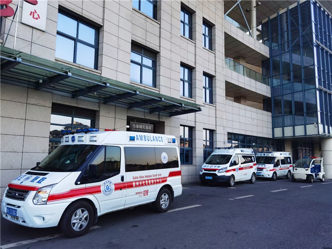 鹿城救护车出租服务案例4